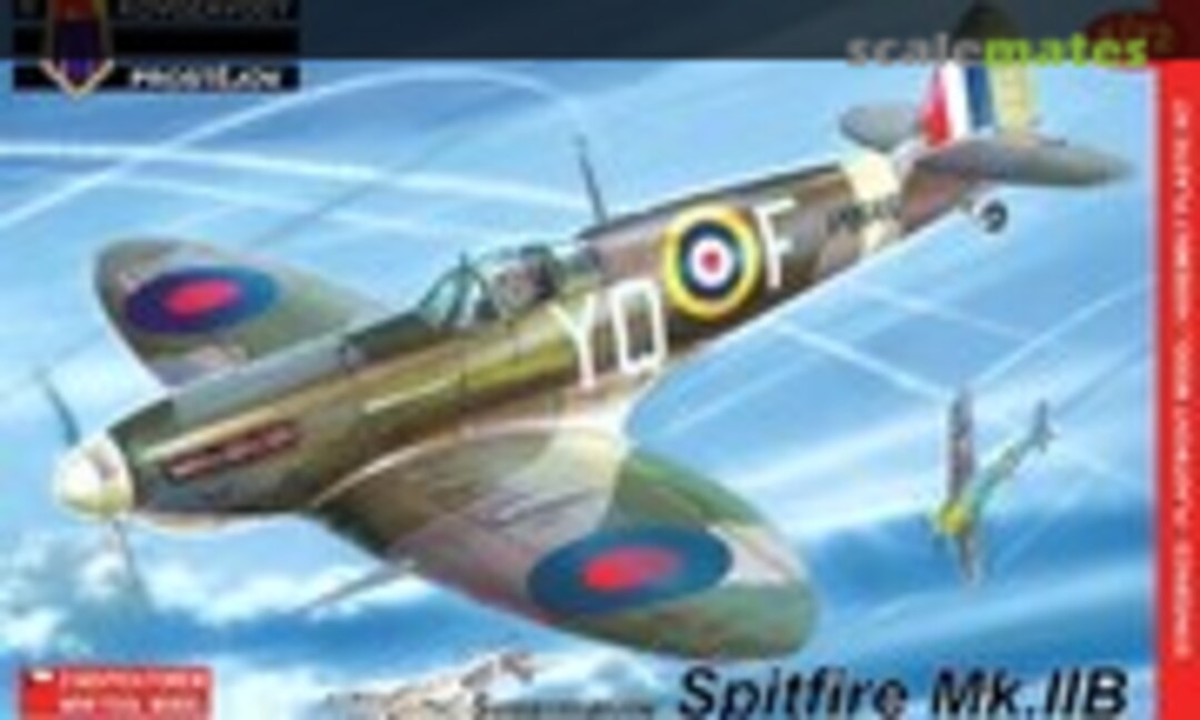 1:72 Supermarine Spitfire Mk.IIB (Kovozávody Prostějov KPM0056)