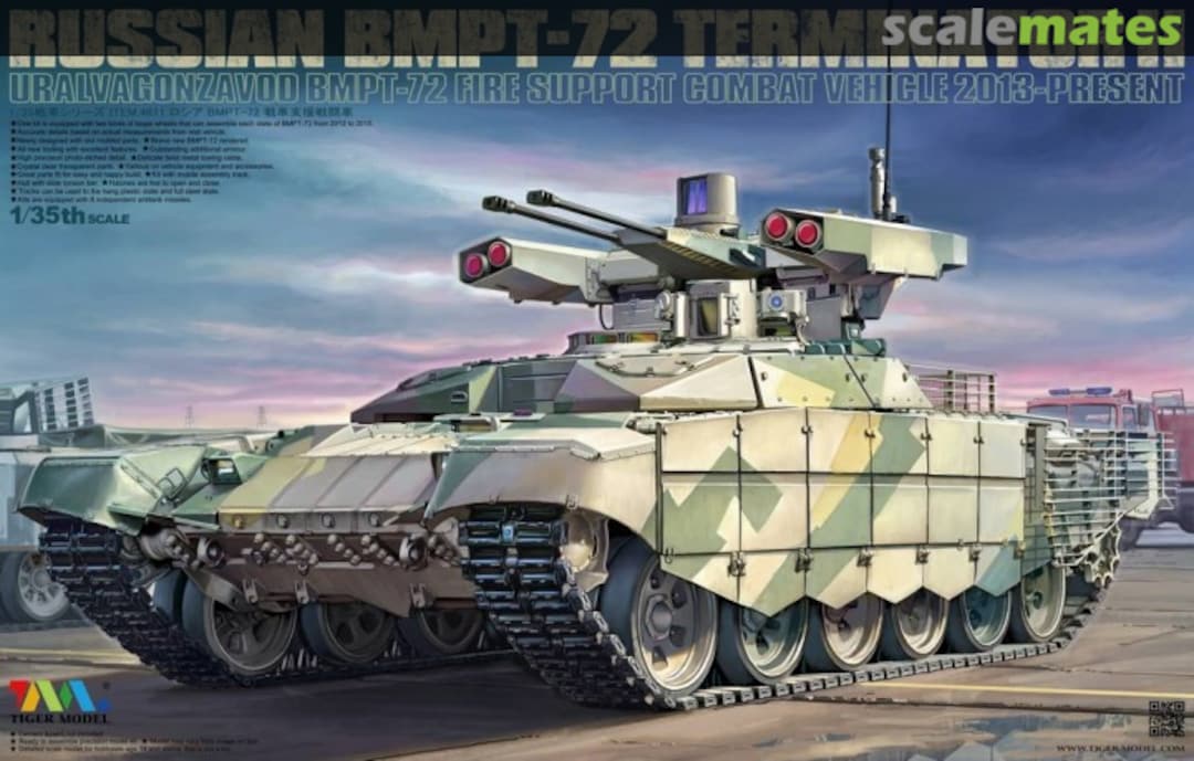 Boxart BMPT-72 Terminator II 4611 Tiger Model