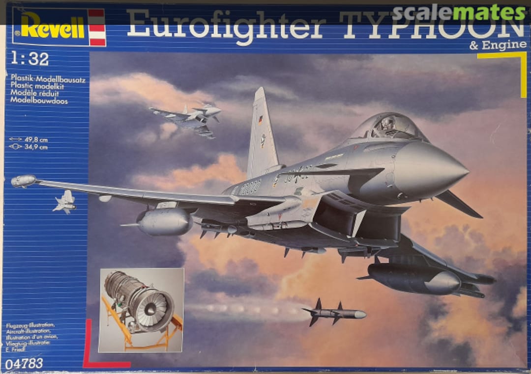 Boxart Eurofighter Typhoon & Engine 04783 Revell