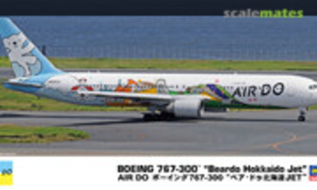 1:200 Boeing 767-300 &quot;Beardo Hokkaido Jet&quot; (Hasegawa 10820)