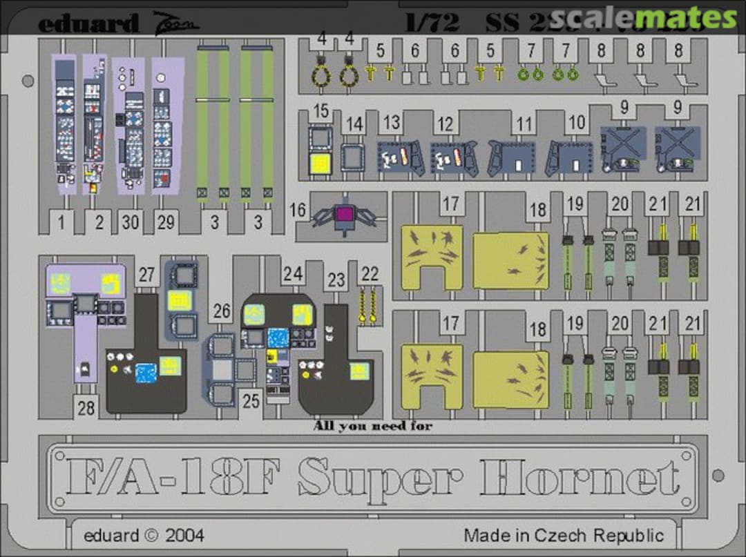 Boxart F/A-18F 73229 Eduard