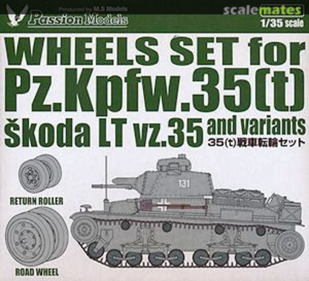 Boxart Pz.Kpfw.35(t) / Škoda LT vz.35 P351-001 Passion Models