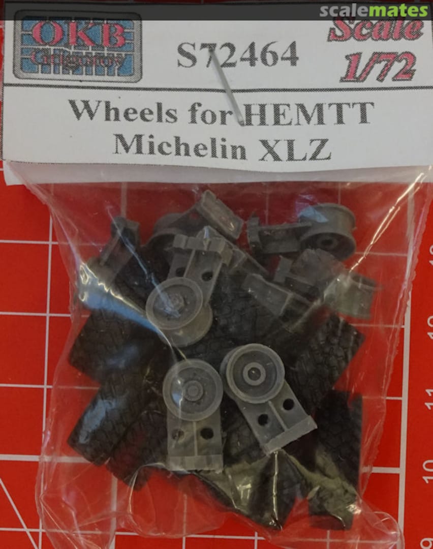 Boxart Wheels for HEMTT Michelin XLZ S72464 OKB Grigorov