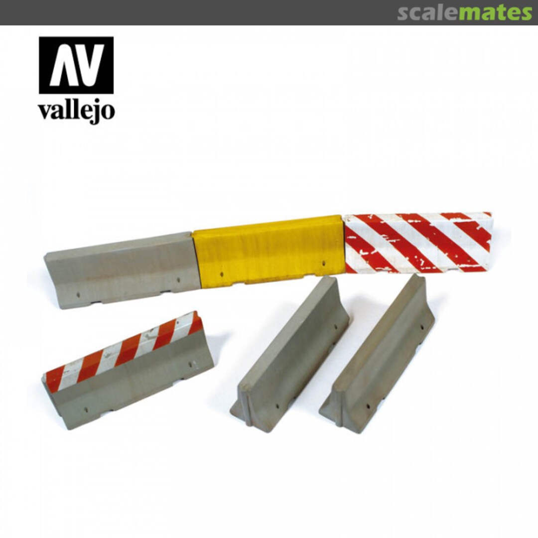 Boxart Concrete Barriers SC214 Vallejo