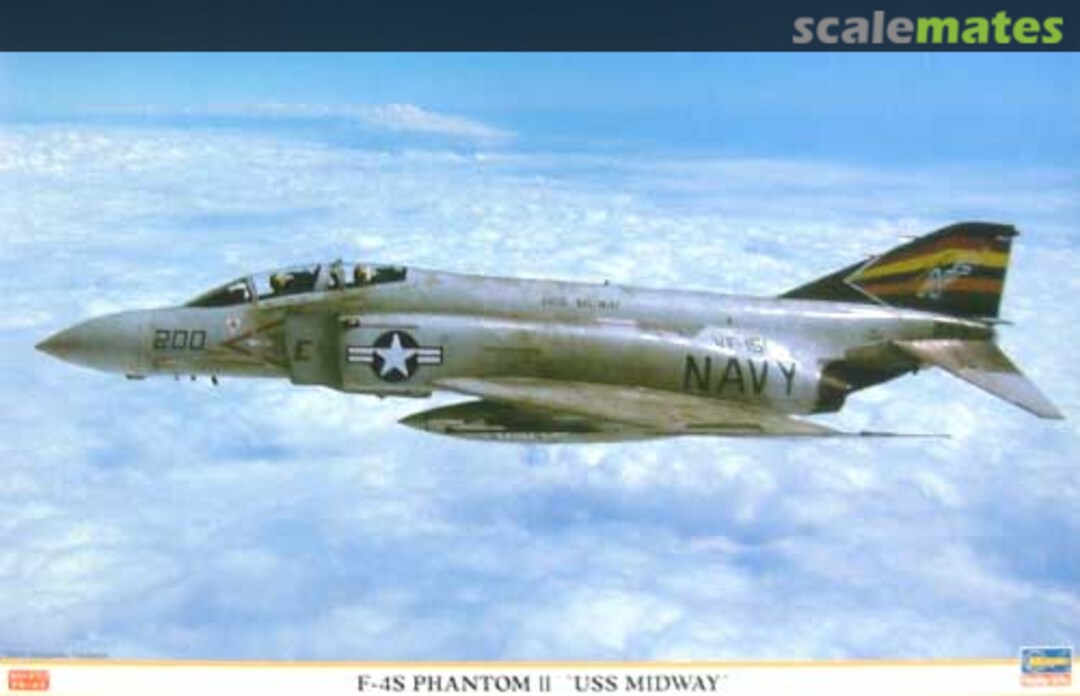 Boxart F-4S Phantom II `USS Midway´ 09586 Hasegawa