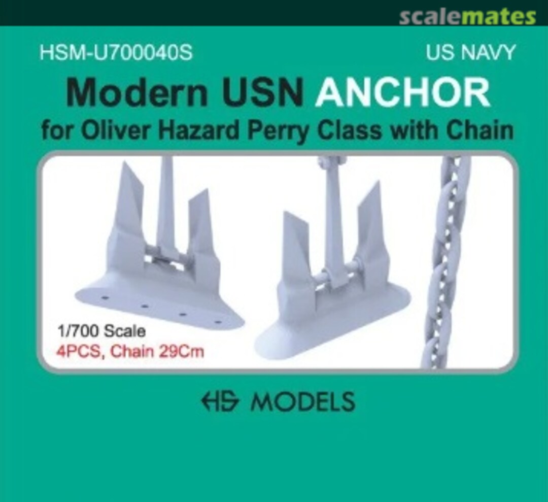 Boxart Modern USN Anchor HSM-U700040S HS Models