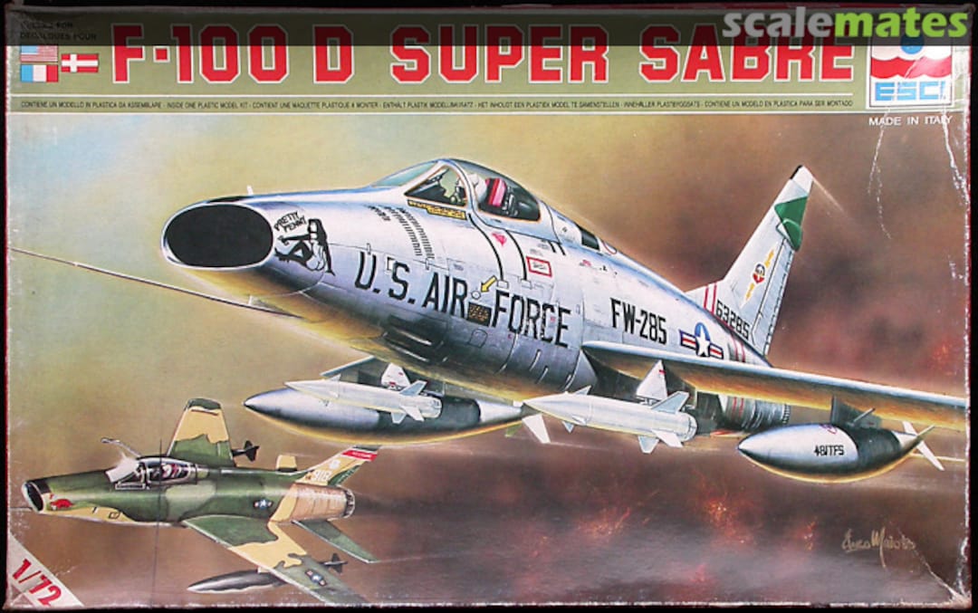 Boxart F-100D Super Sabre 9022 ESCI