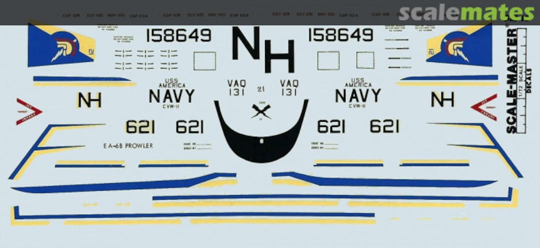 Boxart Grumman EA-6B Prowler SM-16 Scale-Master