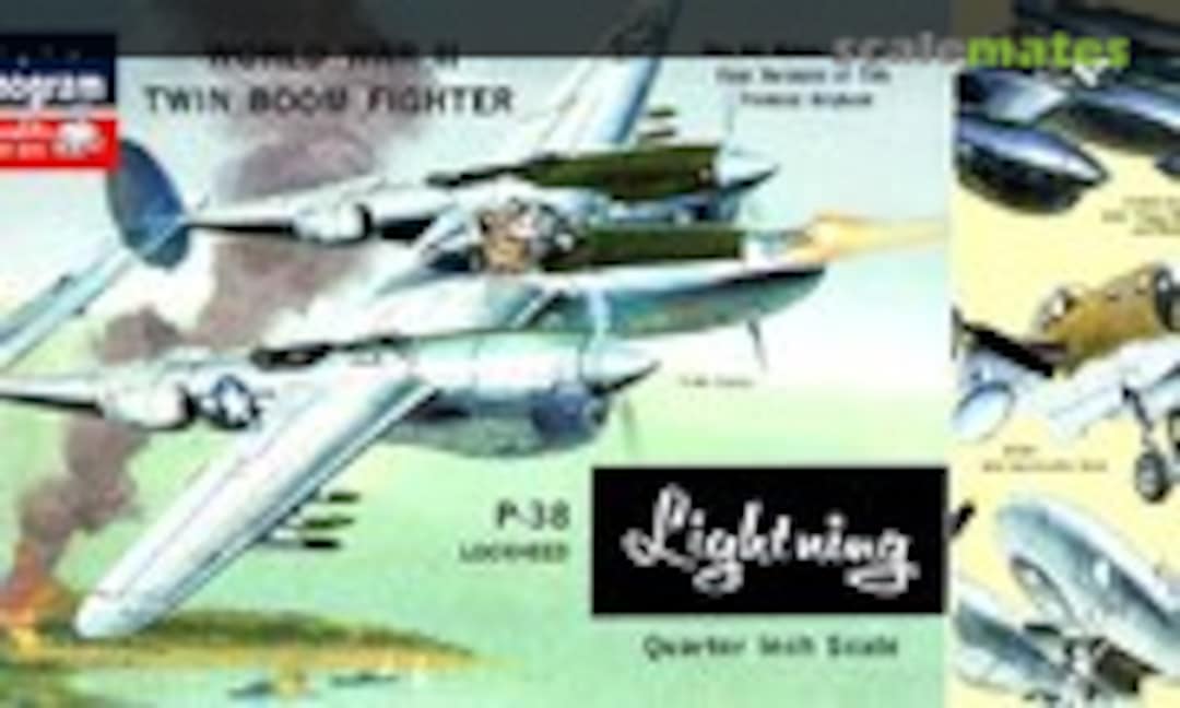 1:48 P-38 Lockheed Lightning (Monogram PA97-200)