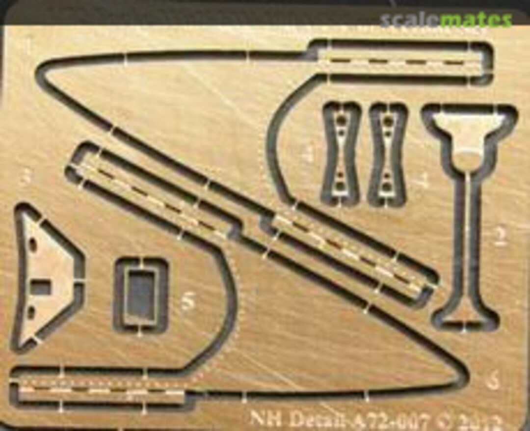 Boxart Focke-Wulf FW-190A-8/F-8 Correction Set A72-007 NH Detail