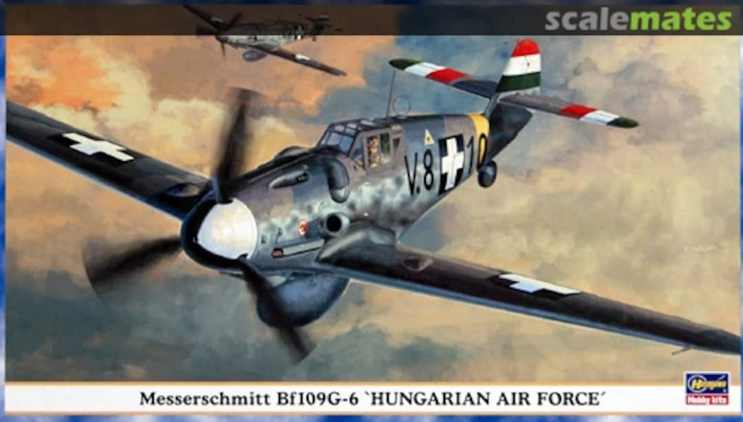 Boxart Messerschmitt Bf109G-6 `Hungarian Air Force´ 09627 Hasegawa