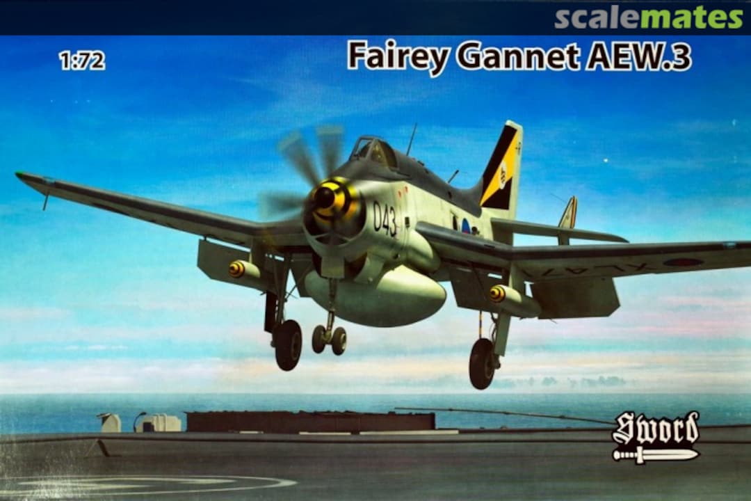 Boxart Fairey Gannet AEW.3 SW 72088 Sword