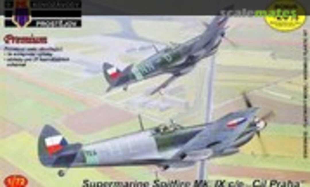 1:72 Supermarine Spitfire Mk. IX c/e (Kovozávody Prostějov KPM0060)