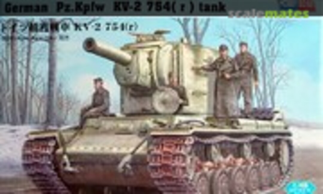 1:48 Pz.Kpfw KV-2 754(r) (HobbyBoss 84819)