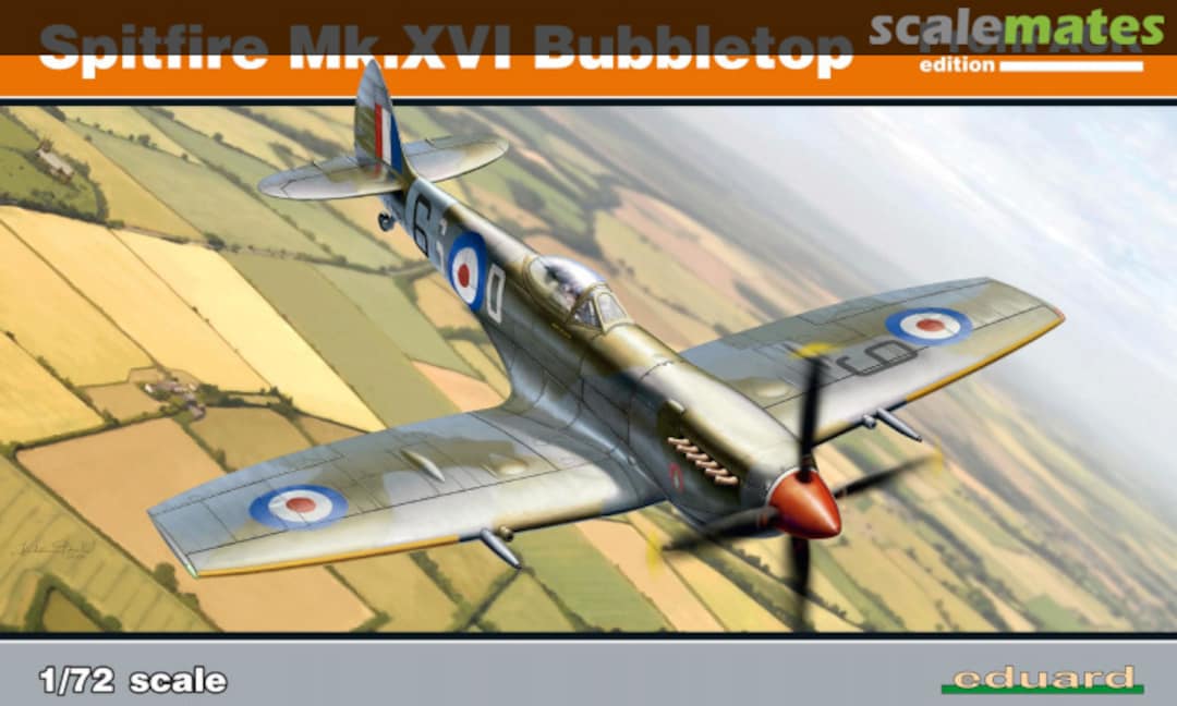 Boxart Spitfire Mk.XVI Bubbletop 70126 Eduard