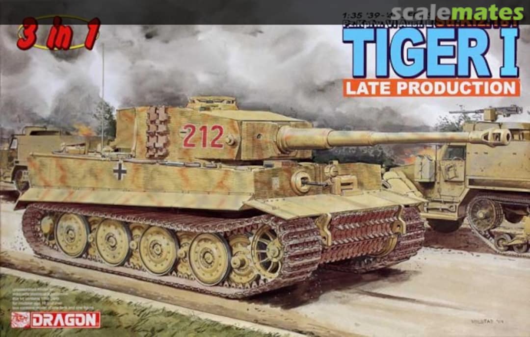 Boxart Pz.Kpfw. VI Ausf. E Sd.Kfz. 181 Tiger I 6253 Dragon