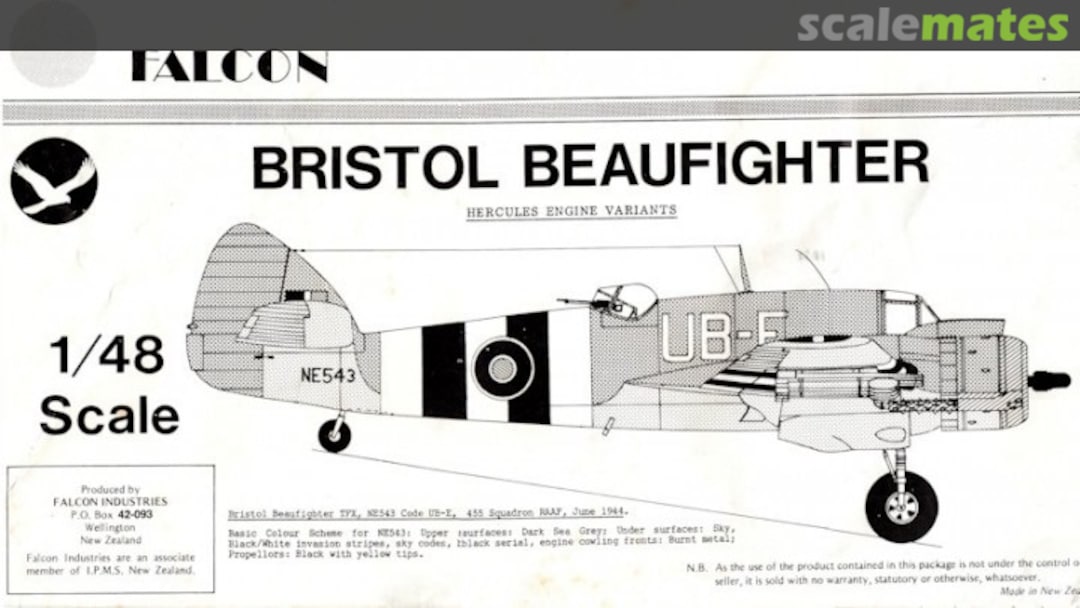 Boxart Bristol Beaufighter 45xx Falcon