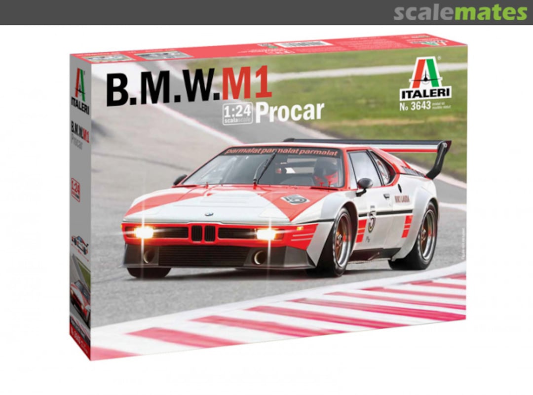 Boxart BMW M1 Procar 3643 Italeri