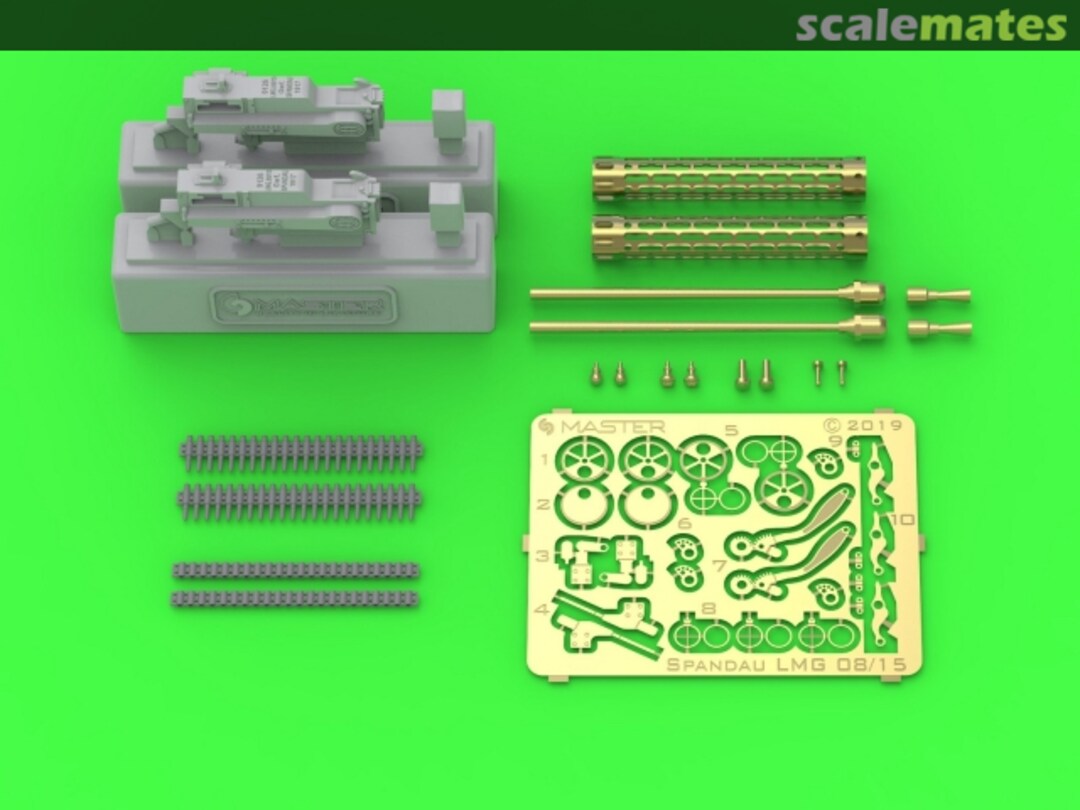 Boxart Spandau LMG 08/15 (2 pcs) AM-32-121 Master