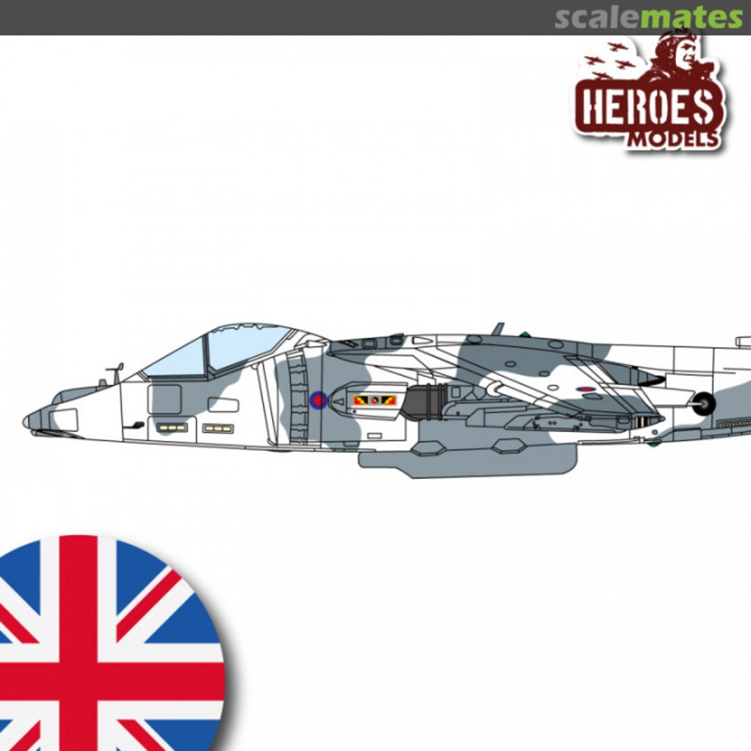 Boxart Harrier Gr.7 | IV Squadron RAF HM-OS14432 Heroes Models