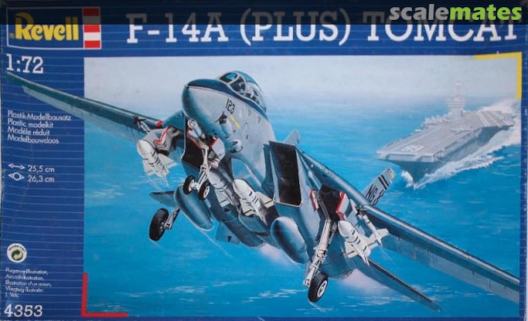 Boxart F-14A (Plus) Tomcat 4353 Revell