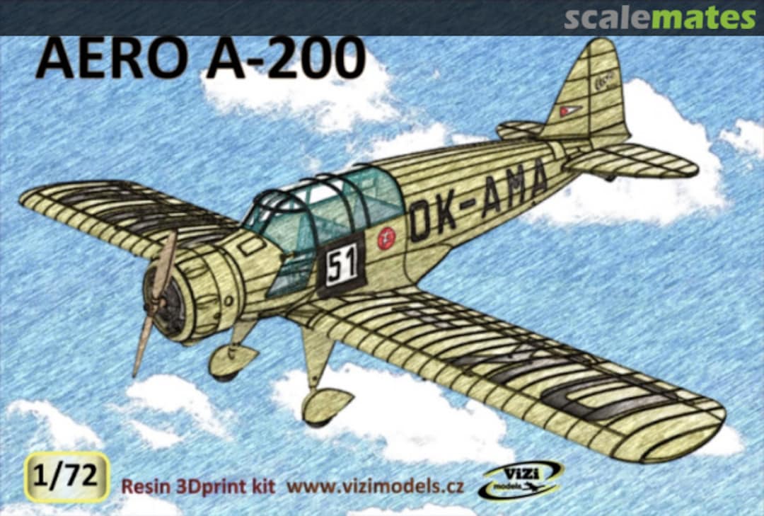 Boxart AERO A-200 VZ72016 ViZi models