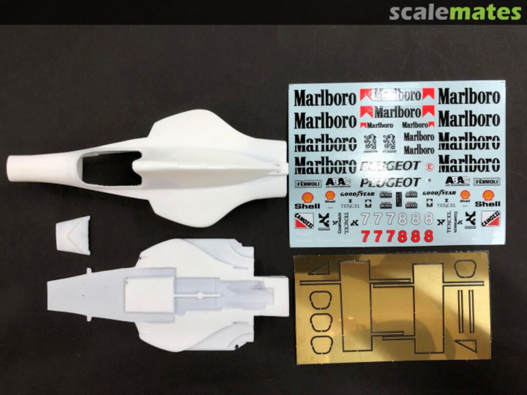 Contents Mclaren MP4/9  FN_TK002 F.S.K Model