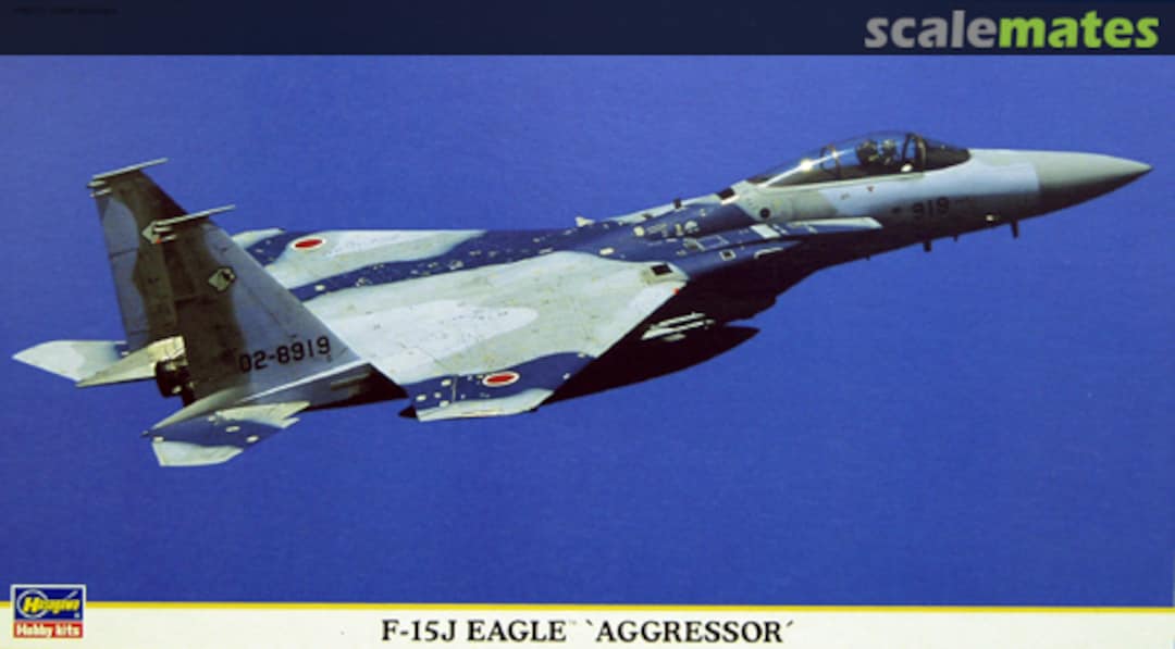 Boxart F-15J Eagle `Aggressor´ 00636 Hasegawa