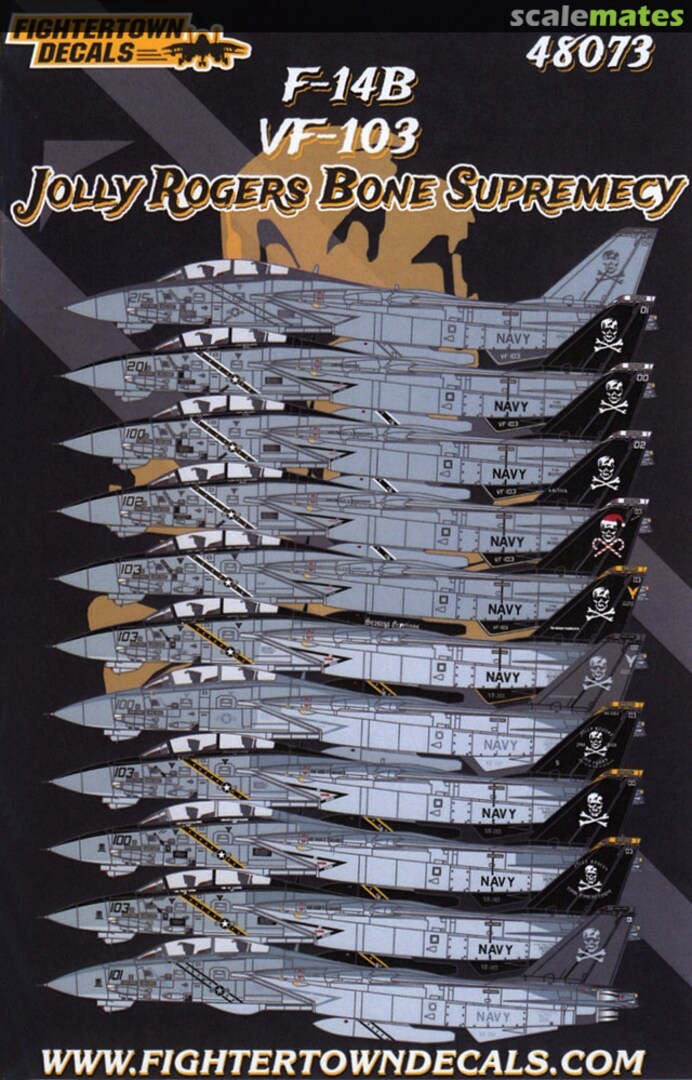 Boxart Jolly Rogers Bone Supremacy 48073 Fightertown Decals