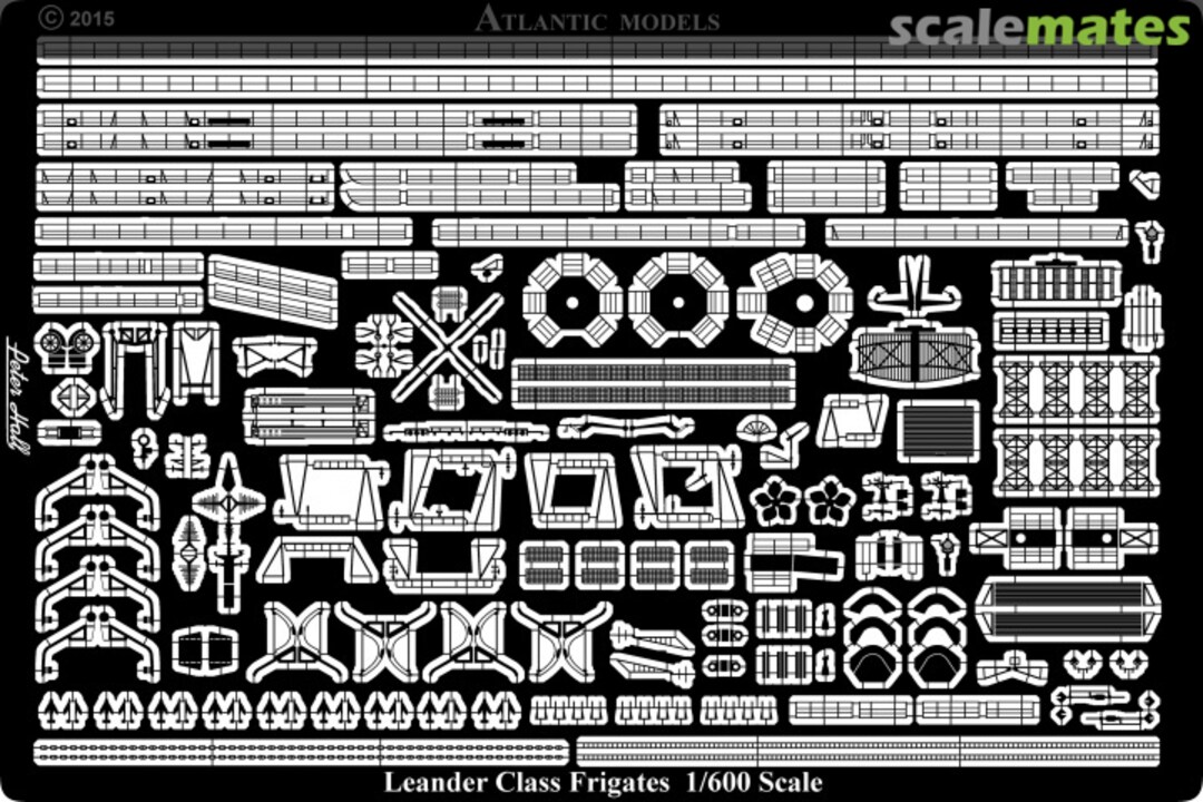 Boxart HMS Leander Detail Set ATEM 60002 Atlantic Models