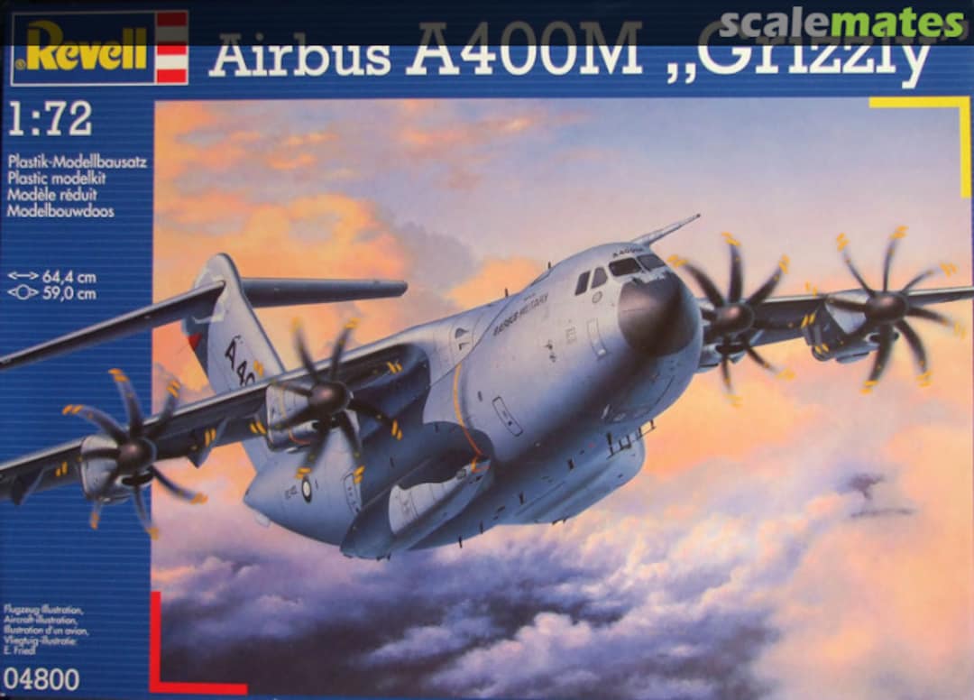 Boxart Airbus A400M "Grizzly" 04800 Revell