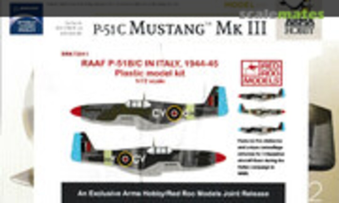 1:72 P-51C Mustang Mk III (Red Roo Models 70039)