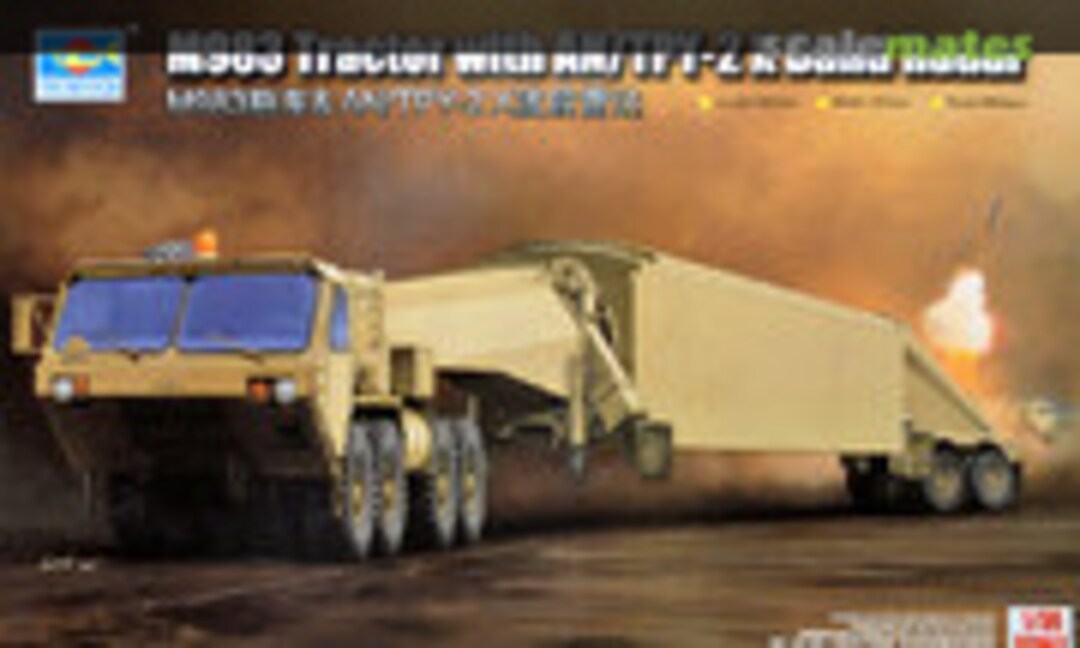 1:35 M983 HEMTT Tractor &amp; TPY-2 X Band Radar (Trumpeter 01059)