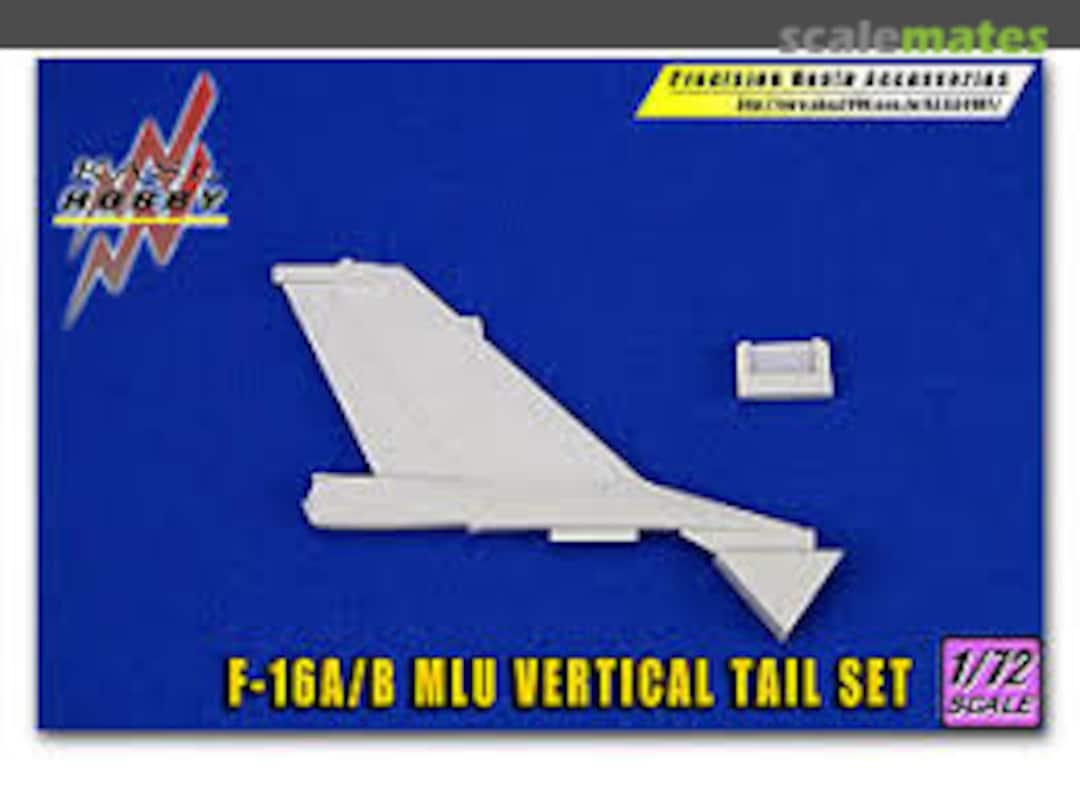 Boxart F-16A/B MLU - Vertical Tail Set K72006 Kasl Hobby