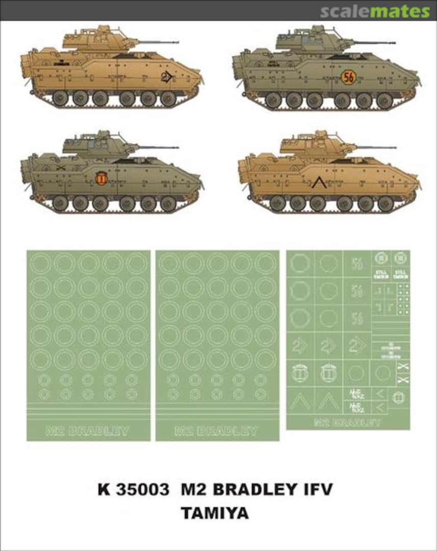 Boxart M2 Bradley IFV K35003 Montex