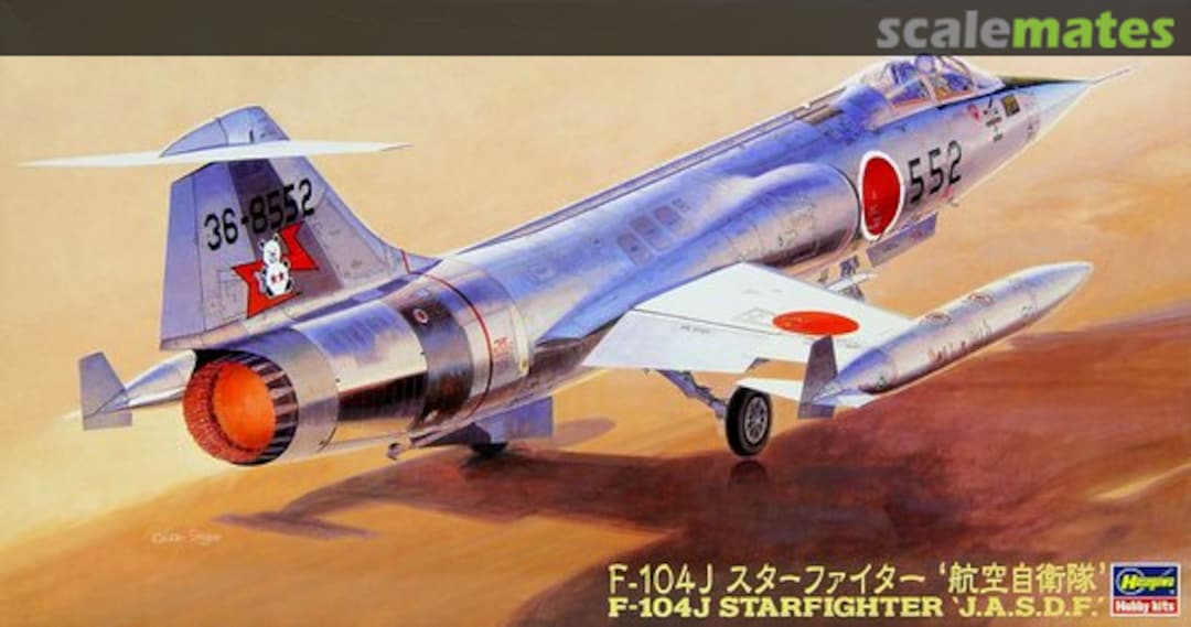 Boxart F-104J Starfighter `J.A.S.D.F.´ 07218 Hasegawa