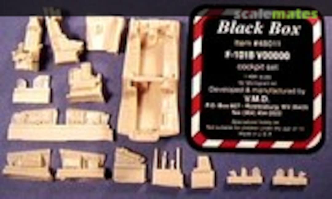 1:48 F-101B Voodoo Cockpit Set (Black Box 48011)