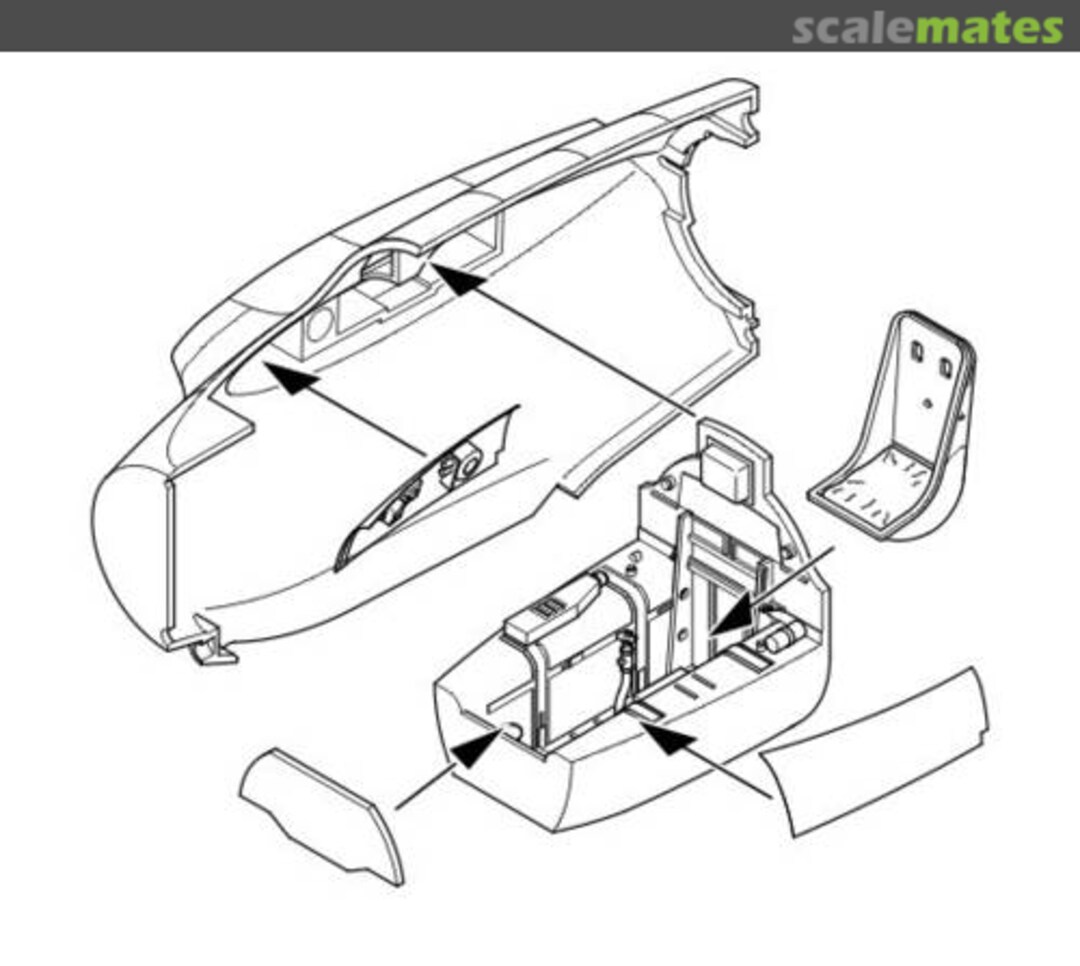 Boxart Me 163B - interior set 5015 CMK