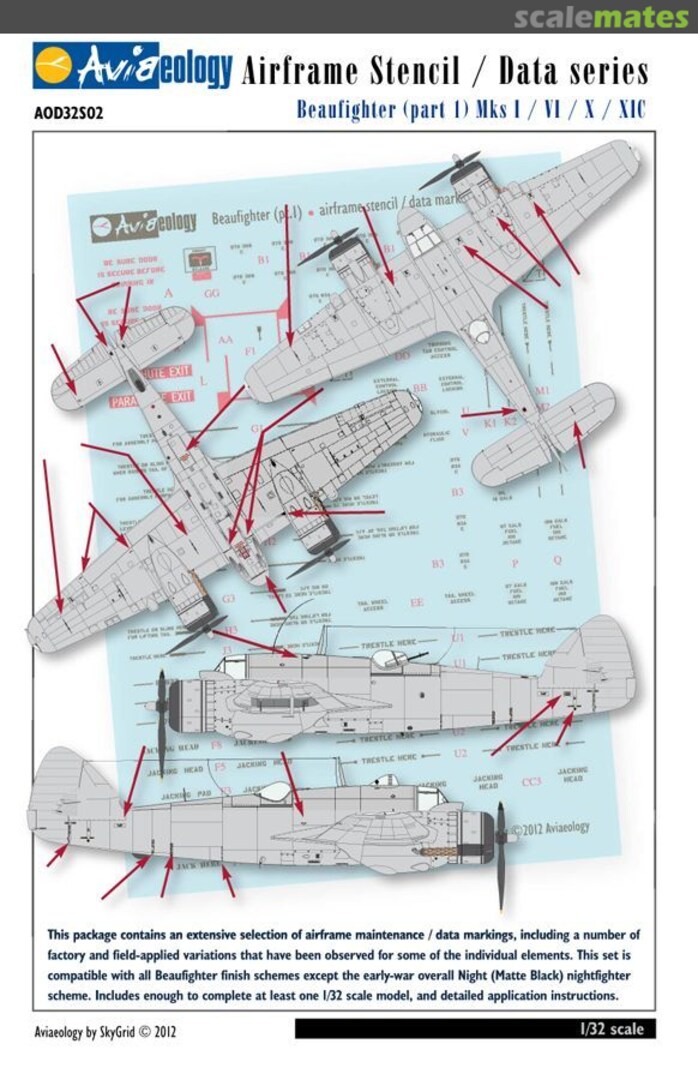 Boxart Beaufighter (Part 1) AOD32S02 Aviaeology