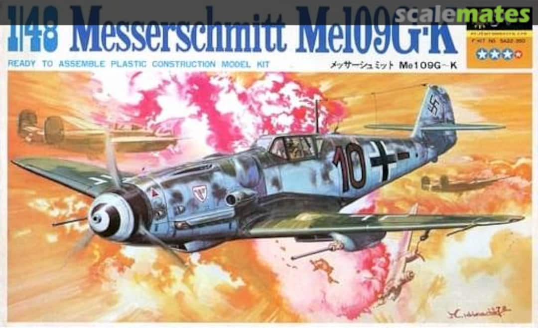 Boxart Messerschmitt Me109G-K 5A22-350 Fujimi