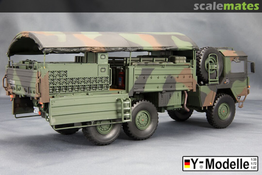 Boxart EBS Mannschafts- & Mun-Wagen für FH-70 FH-155 Y35-173 Y-Modelle