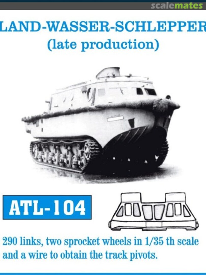 Boxart Land-Wasser-Schlepper ATL-104 Friulmodel