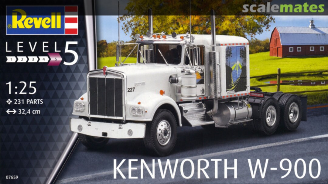 Boxart Kenworth W-900 07659 Revell