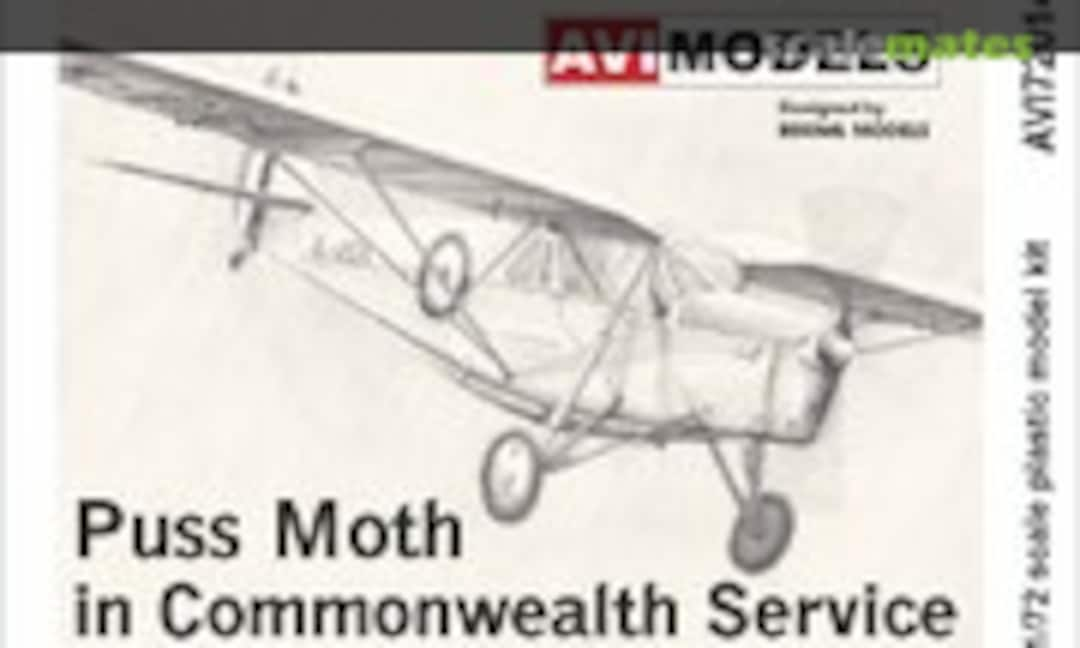 1:72 Puss Moth in Commonwealth Service (AVI Models AVM72014)