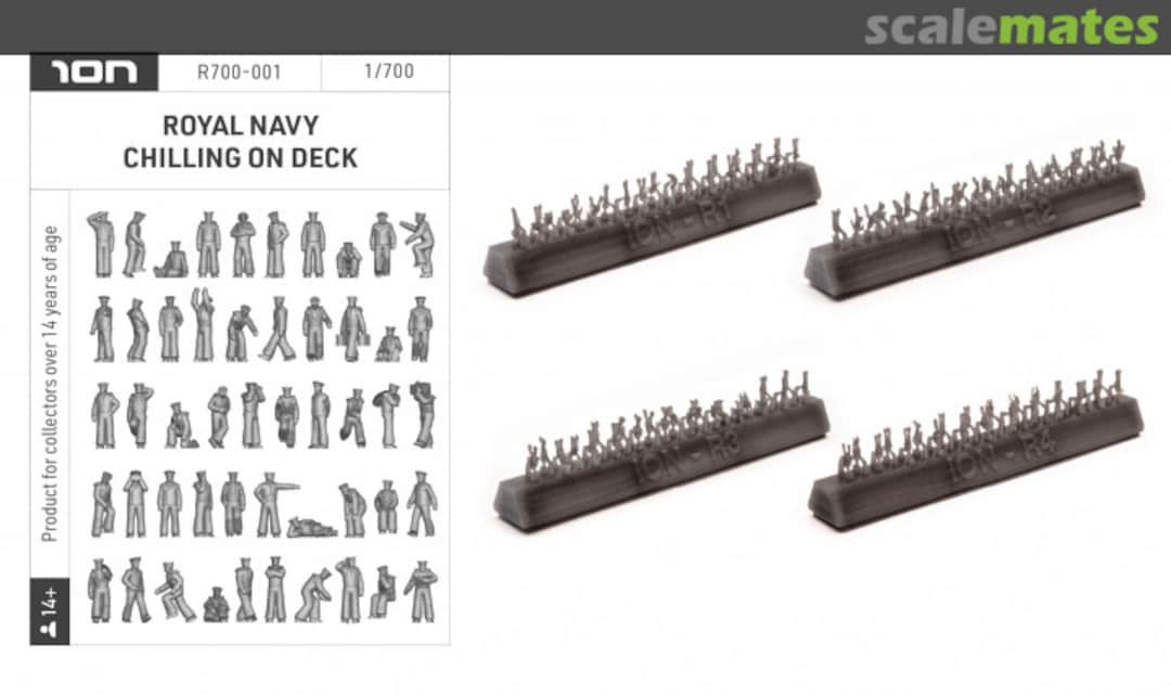 Boxart Royal Navy - Chilling on Deck R700-001 ION Model