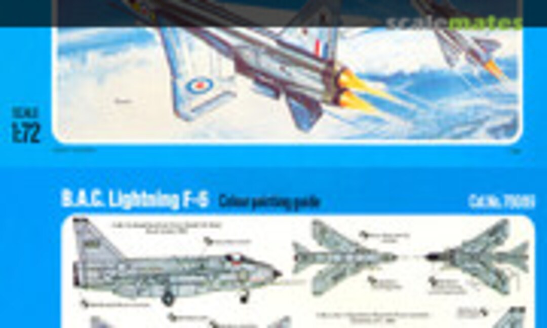 1:72 B.A.C. Lightning-Interceptor Fighter (Novo 78089)