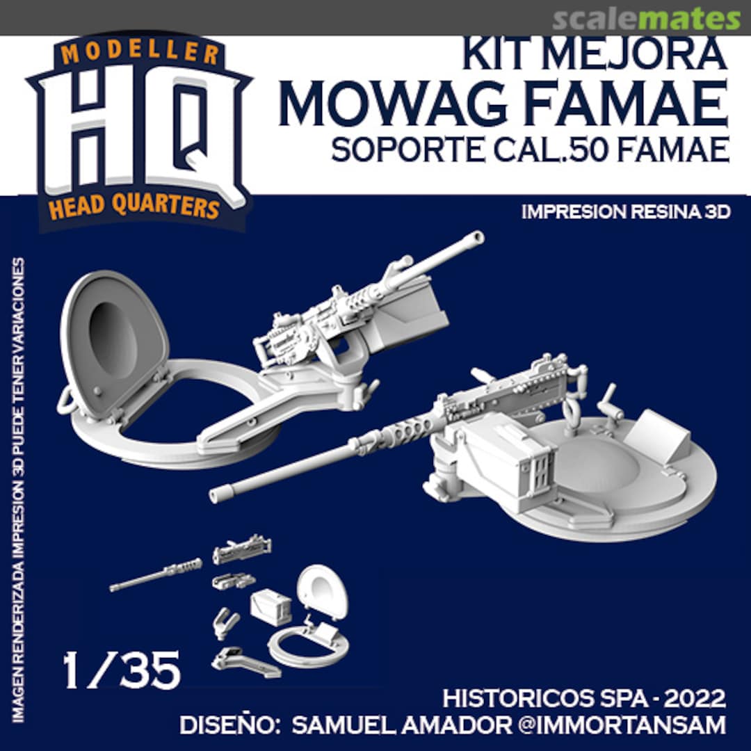 Boxart MOWAG FAMAE HQ35517 HQ - Modeller Head Quarters