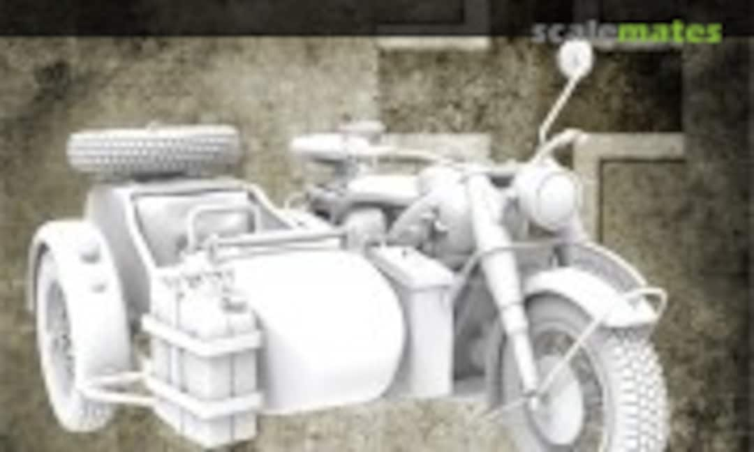 1:35 WWII DAK BMW R75 (Mironious Models MM35GE080)