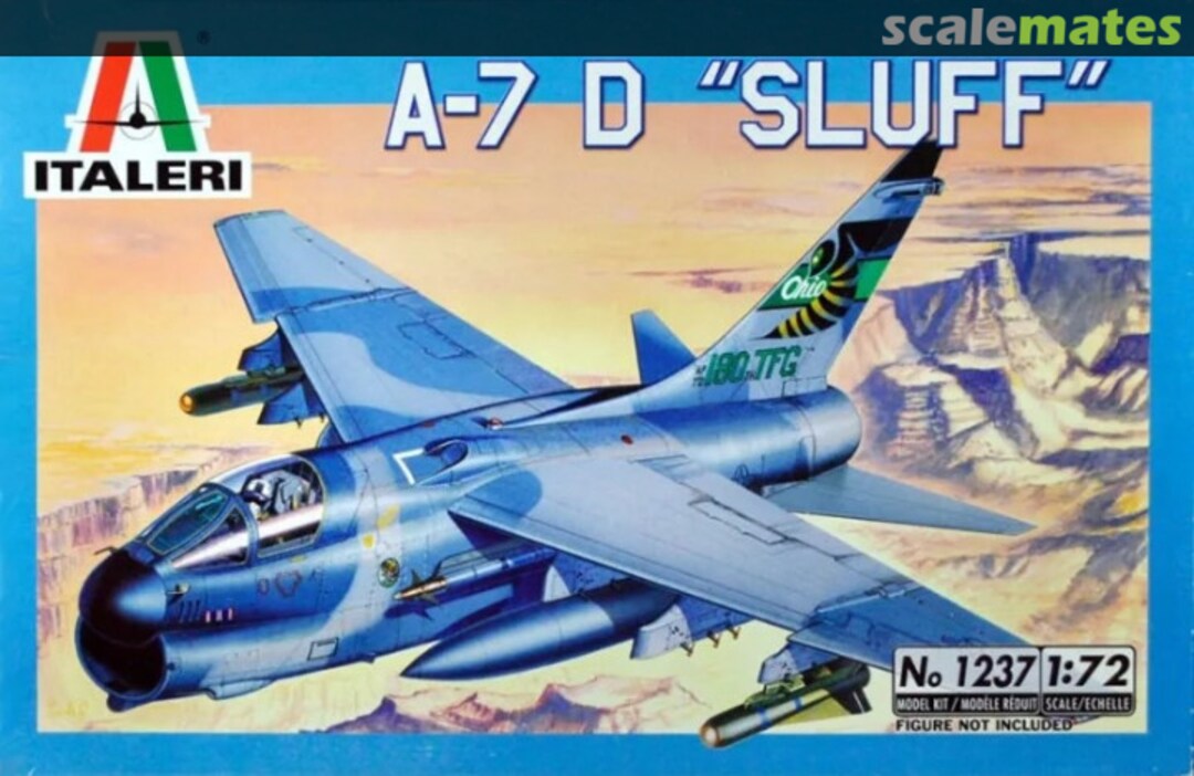 Boxart A-7D "SLUFF" 1237 Italeri