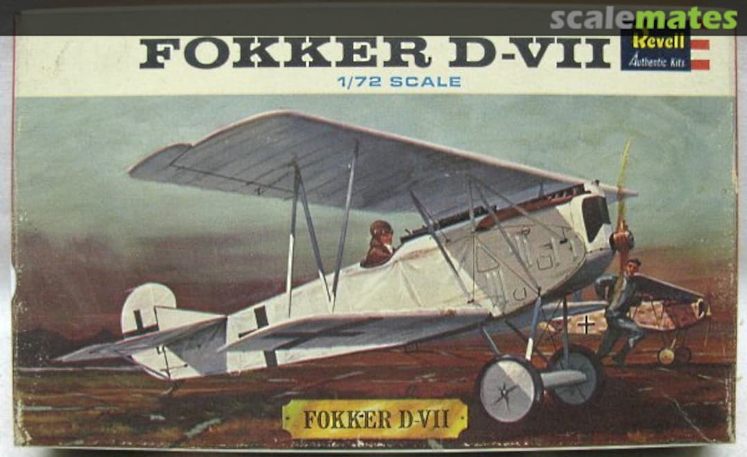 Boxart Fokker D-VII H-632-60 Revell